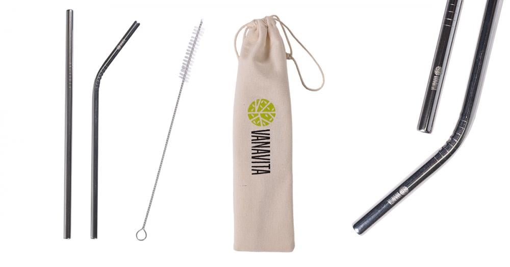 Strohhalme aus Edelstahl - VanaVita