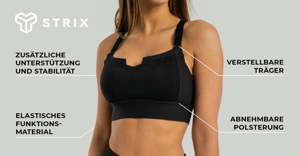 Stellar Sports Bra Black - STRIX