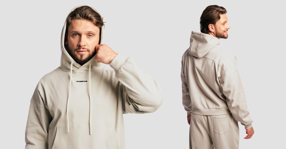 Aura Hoodie in Grey - GymBeam