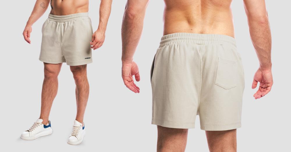 Aura Shorts in Grey - GymBeam