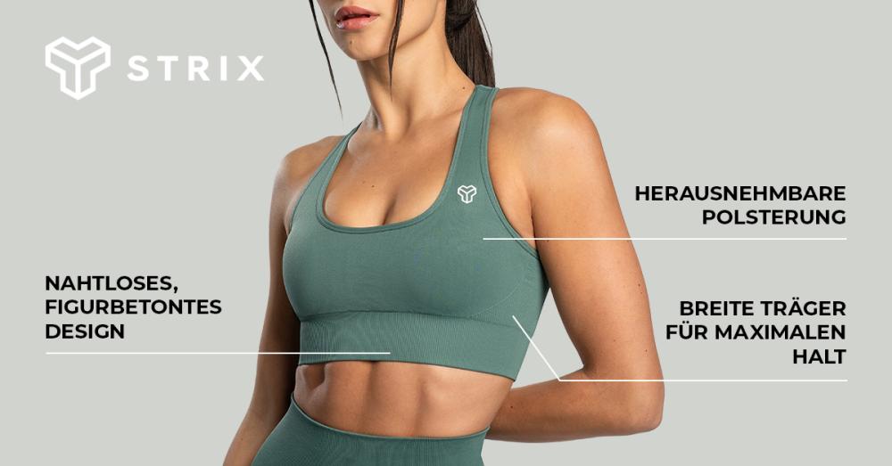 Seamless Sports Bra Moss - STRIX