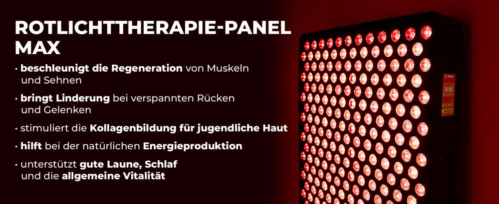 Rotlichttherapie Panel Max - GymBeam