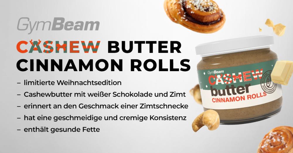 Cashewbutter Zimtschnecke - GymBeam