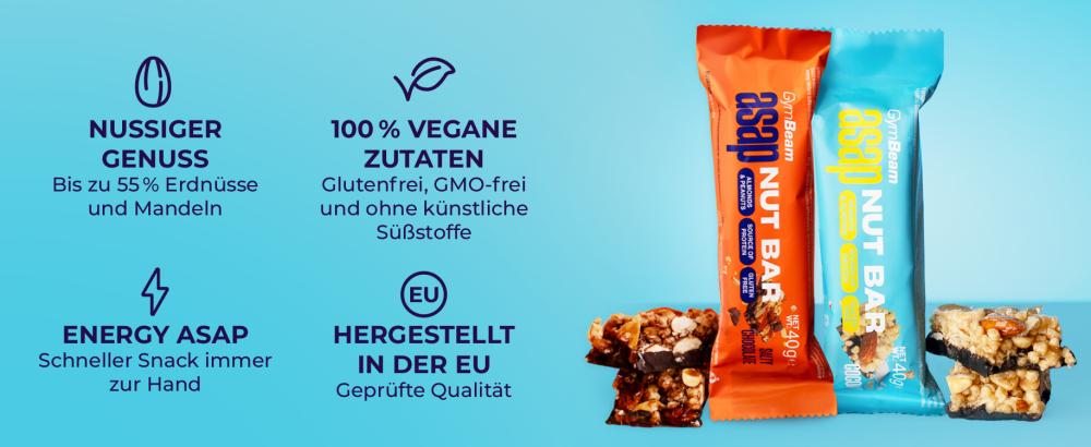 ASAP Nussriegel - GymBeam