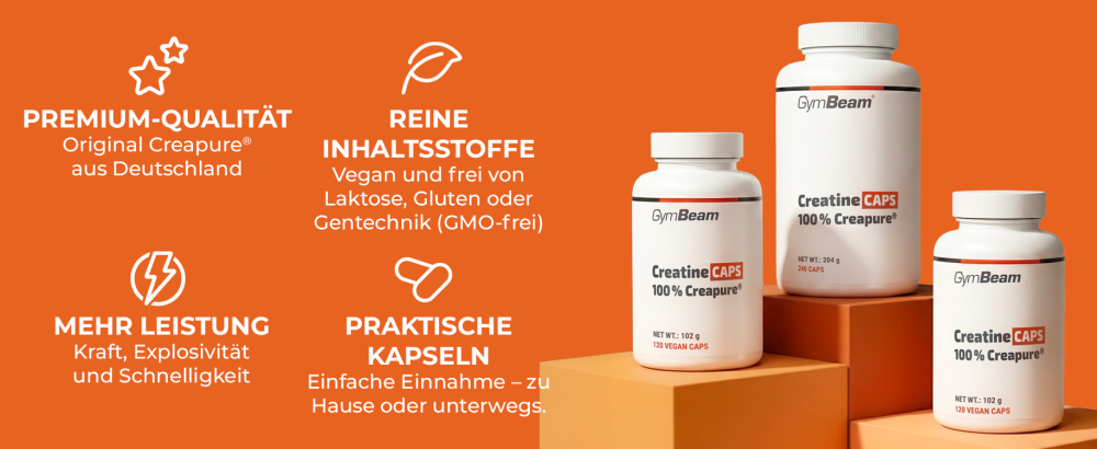 Kreatin (100% Creapure) - GymBeam