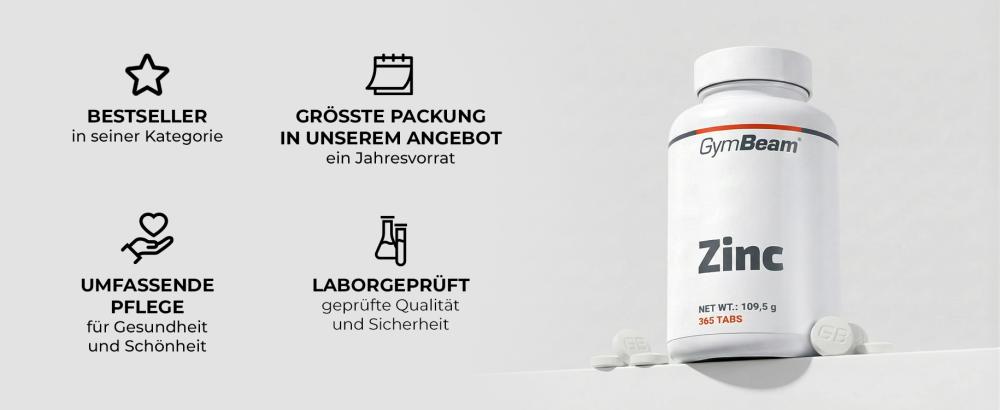 Vorteile und Eigenschaften von Zink - GymBeam
