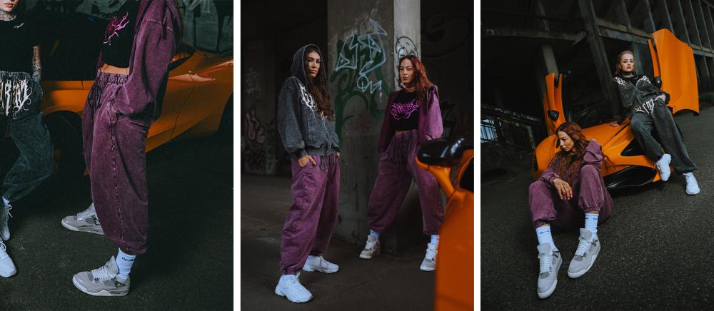 Abyss Jogginghose für Frauen in Raisin - GymBeam