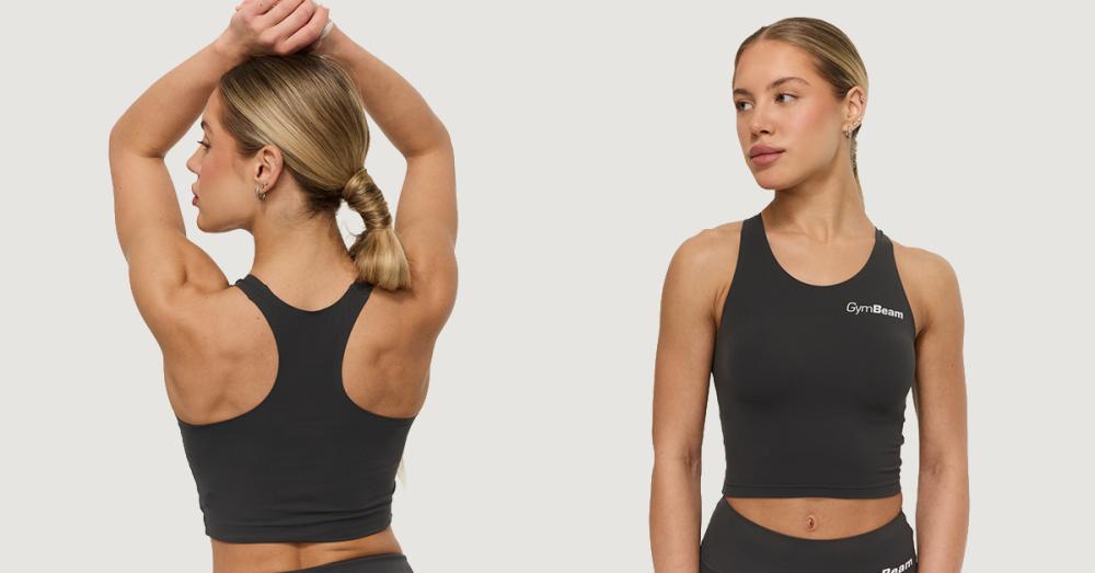 BEAT Sport-Top für Frauen in Black - GymBeam