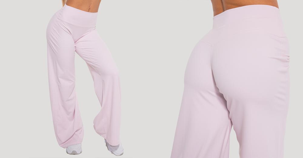 Damen-Hose ‚Flow Straight‘ in Blush – GymBeam“ width=