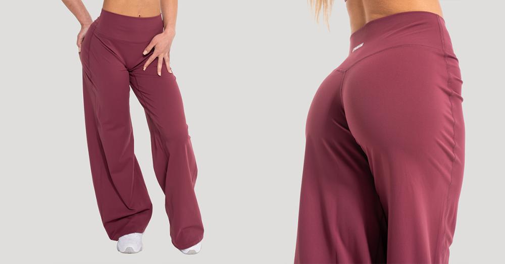 Damen-Hose ‚Flow Straight‘ in Blush – GymBeam“ width=