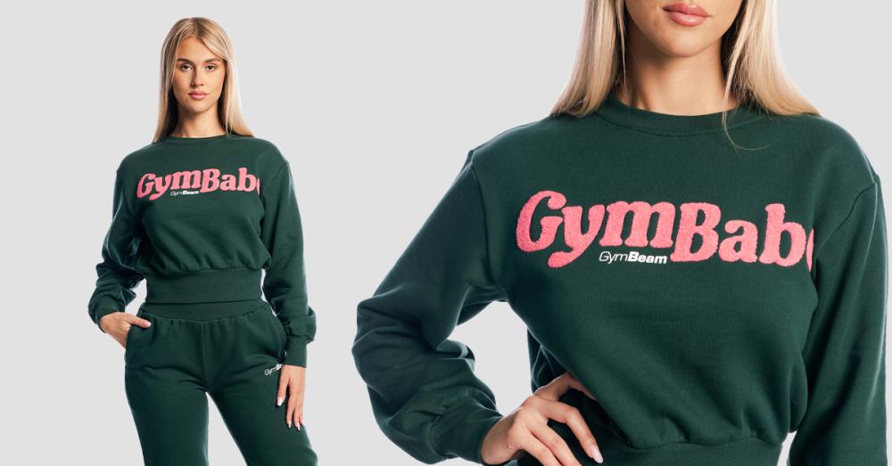 Dámská mikina GymBabe Forest - GymBeam