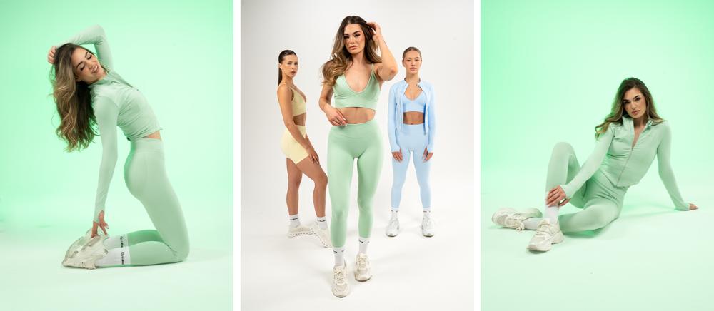 Luma Leggings für Frauen in Pistachio - GymBeam