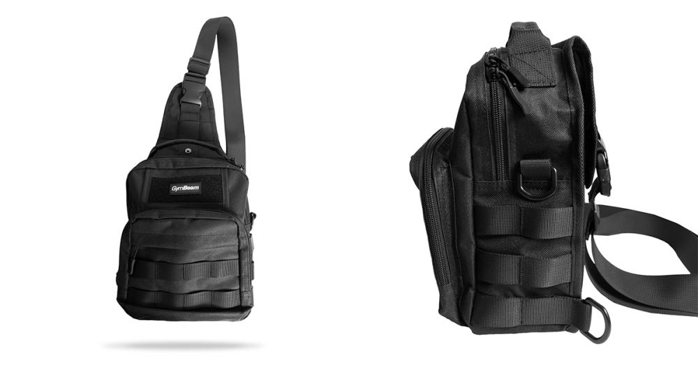 Tasche über der Schulter Tactical Black - GymBeam