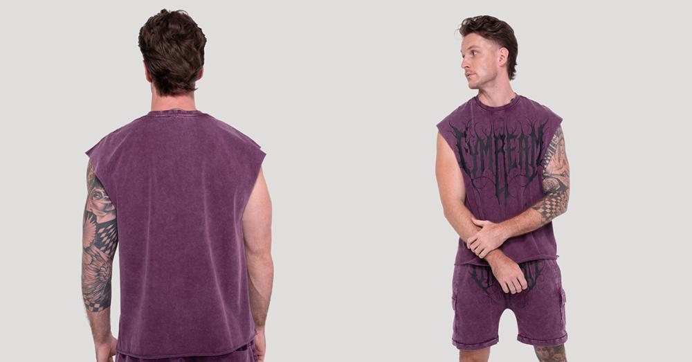 Abyss Tanktop in Raisin - GymBeam