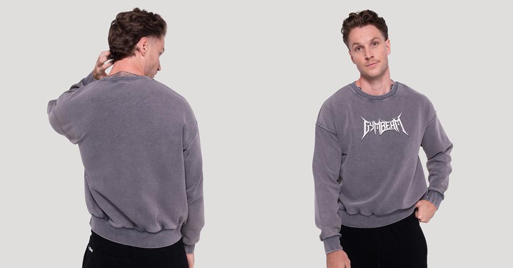 Spike Sweatshirt in Gray - GymBeam