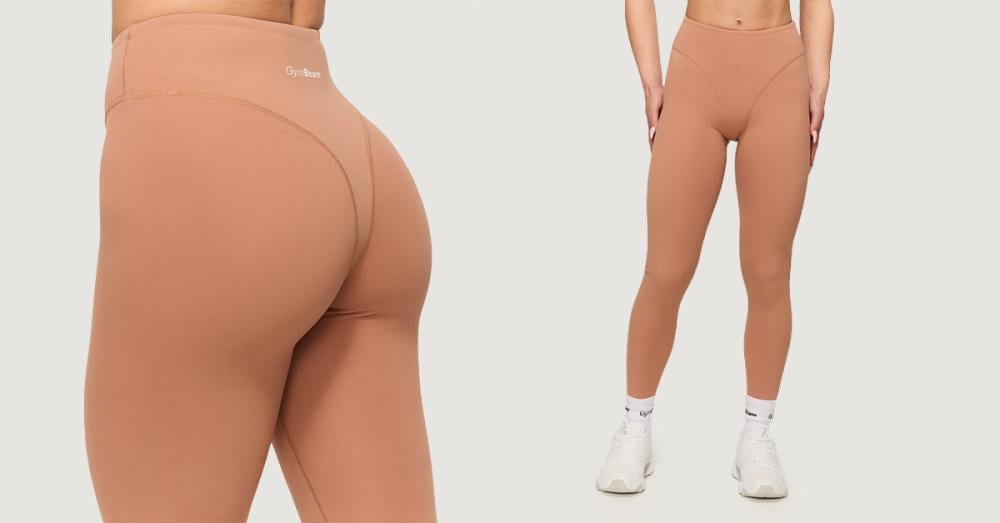 Fierce Leggings für Frauen in Caramel - GymBeam