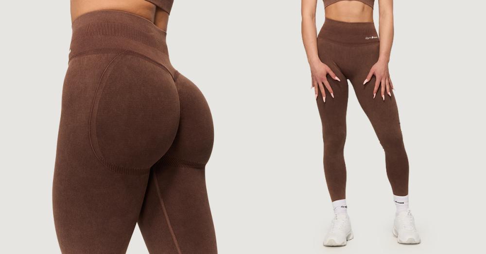 Fierce Seamless Leggings für Frauen in Brown - GymBeam
