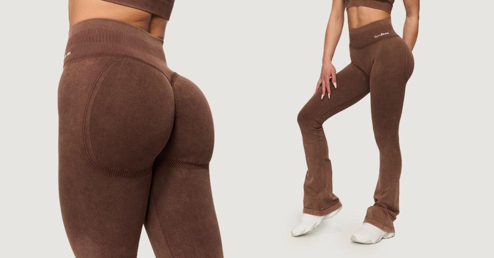 Fierce Seamless Pants für Frauen in Brown - GymBeam