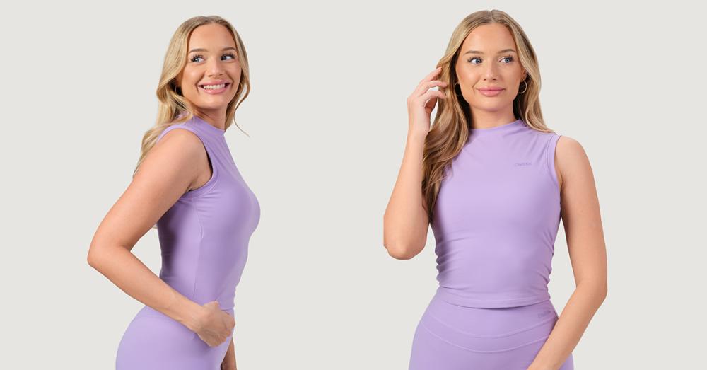 NEO Turtleneck-Top für Frauen in Iris - GymBeam