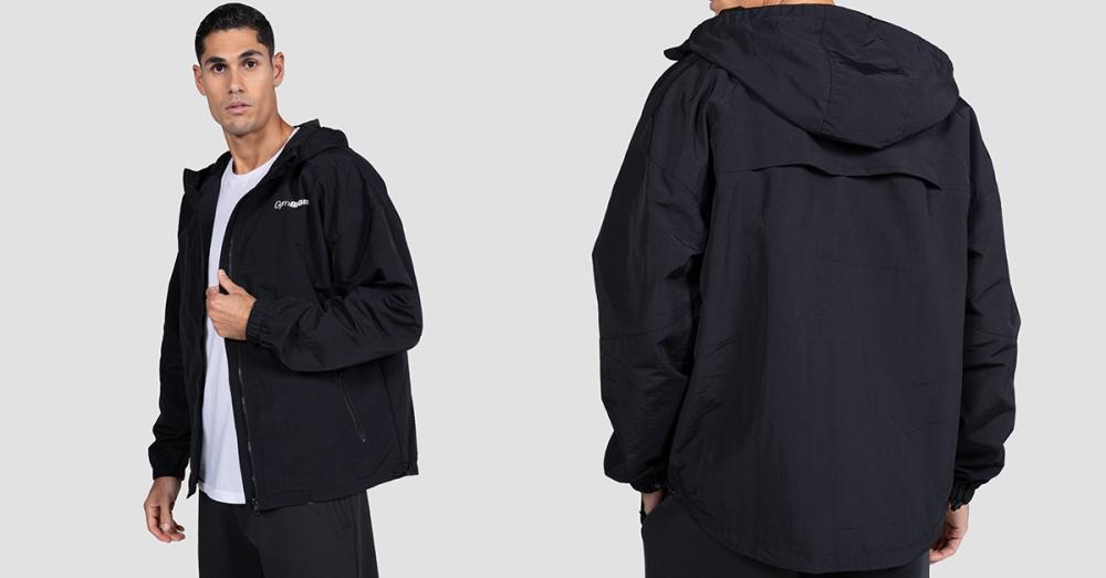 Relay Jacke für Männer in Black - GymBeam