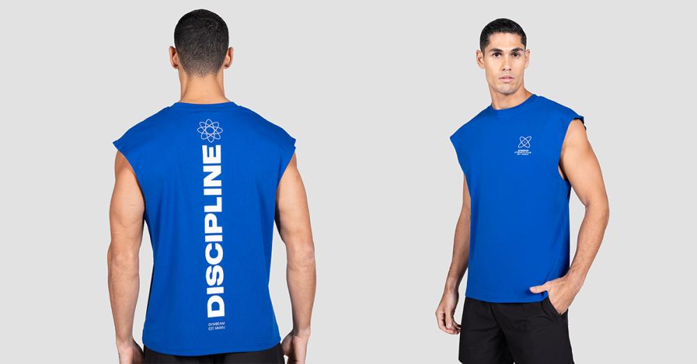 Discipline Tanktop in Blue - GymBeam