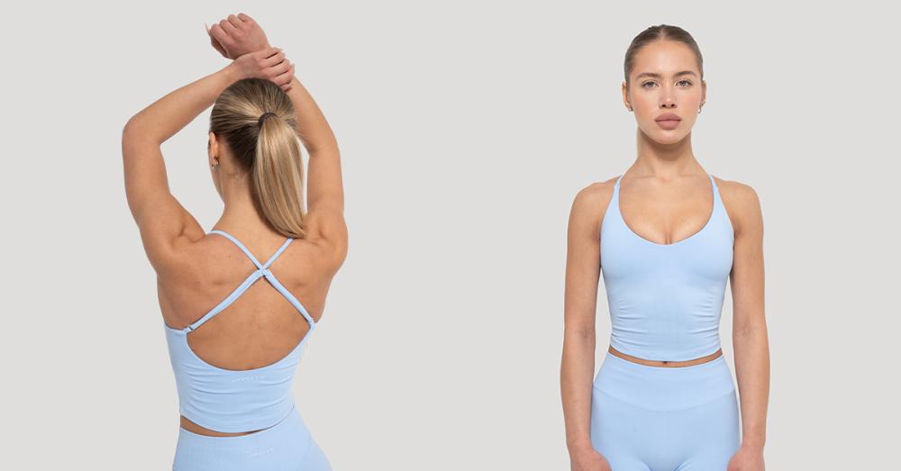 Luma Tanktop für Frauen in Baby Blue - GymBeam