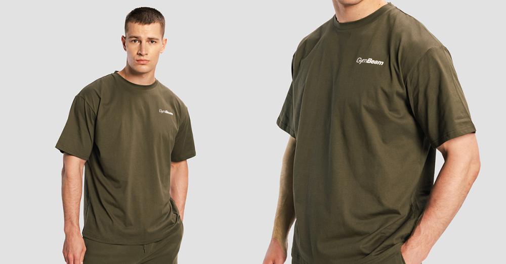 Oversized Limitless Espresso T-Shirt - GymBeam