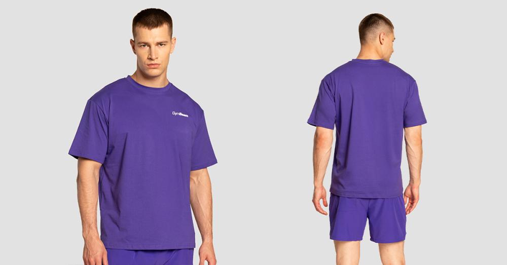 Oversized Limitless Black T-Shirt - GymBeam