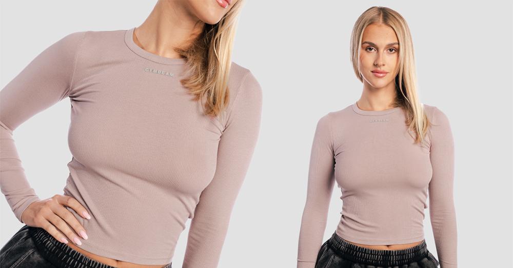 Aura Langarm Shirt für Frauen in Roux - GymBeam