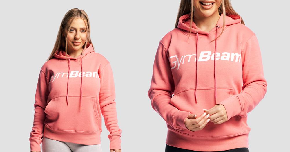 Women's Hoodie Athlete Rose - GymBeam