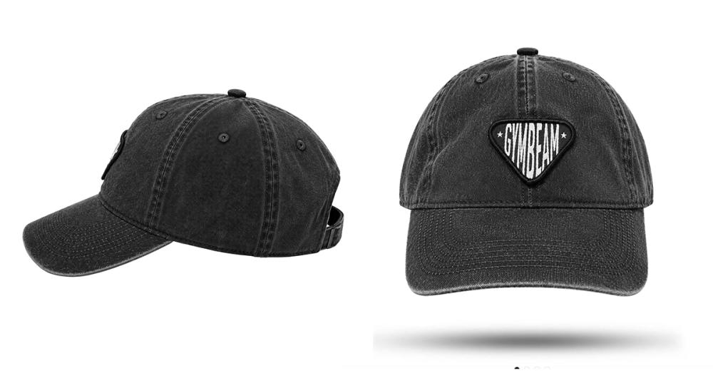 Sunday Dad Cap Washed Schwarz – GymBeam