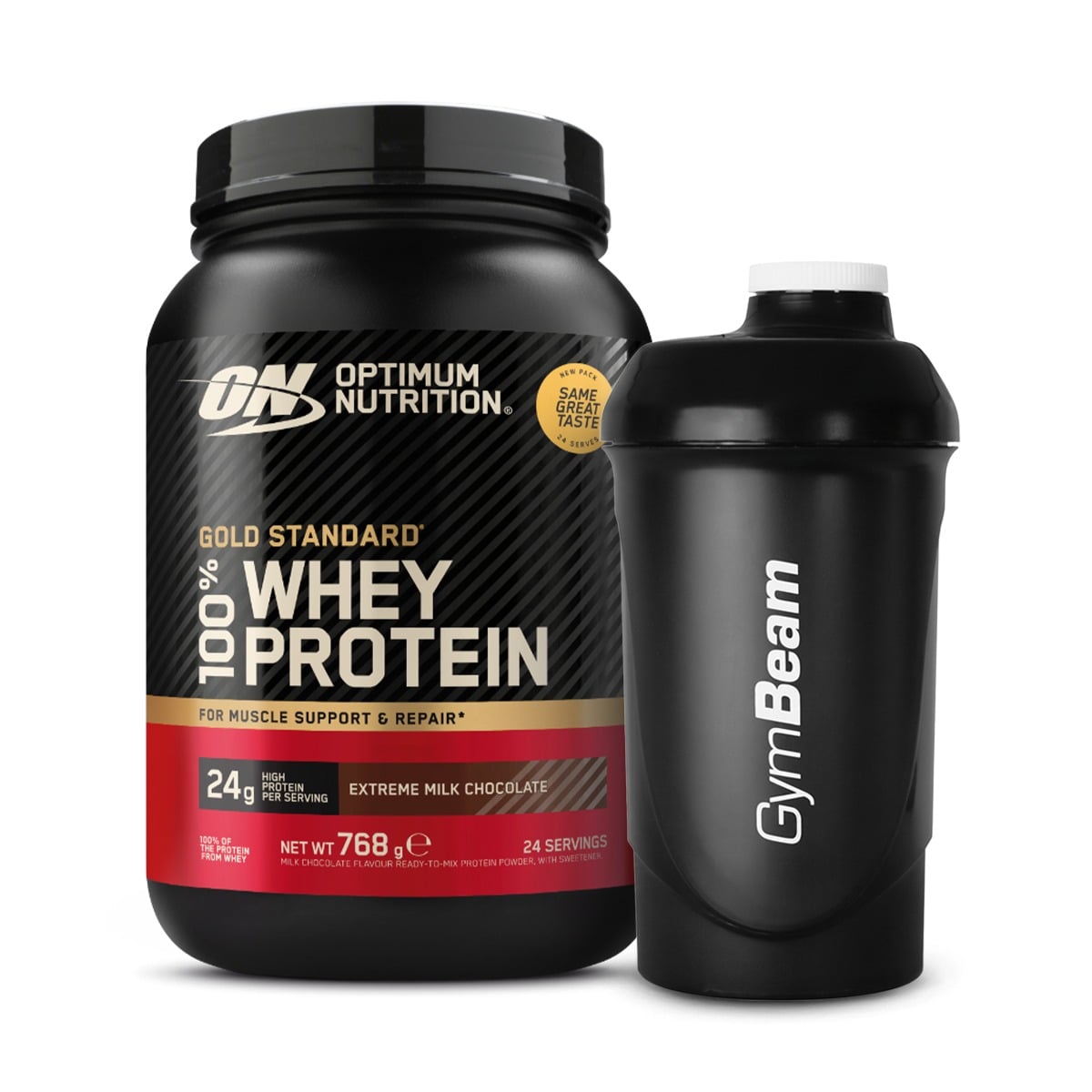 100% Whey Gold Standard - Optimum Nutrition + Geschenk