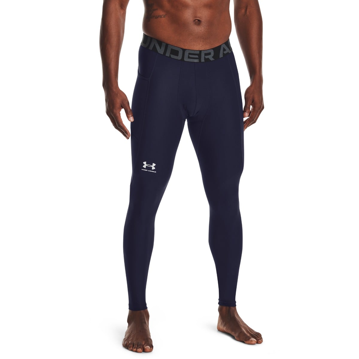 UA HG Armour Leggings in Blue - Under Armour