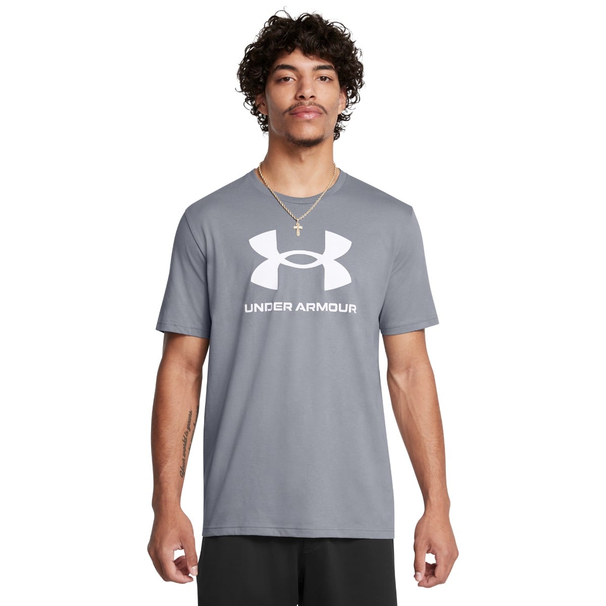 Sportstyle Logo Update SS T-shirt Grey - Under Armour