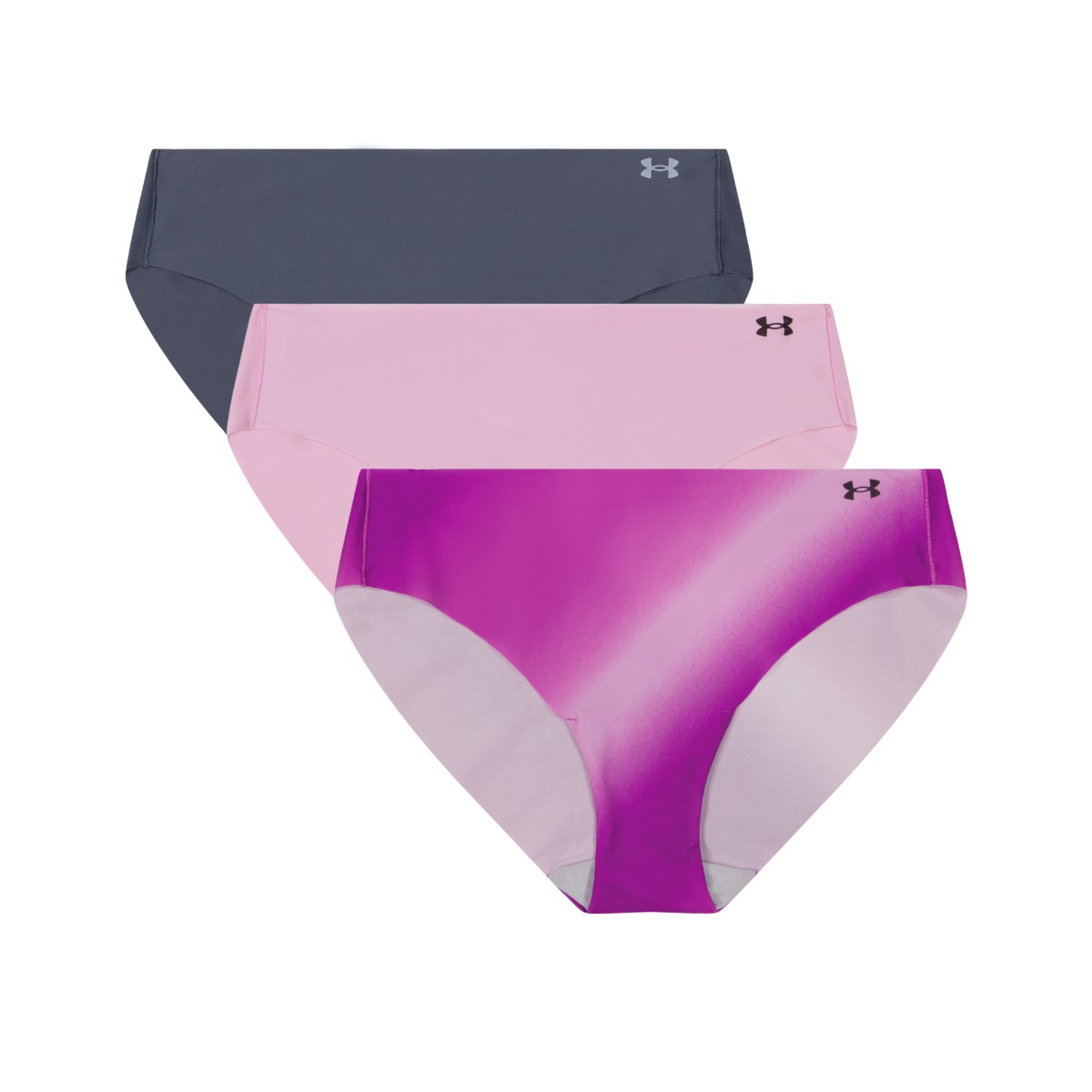 Pure Stretch NS Nov BKN Panties für Frauen im 3er-Pack in Purple - Under Armour
