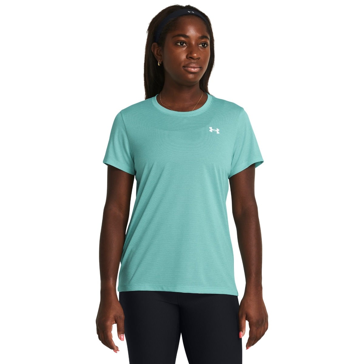 Women´s T-shirt Tech Bubble SSC Green - Under Armour