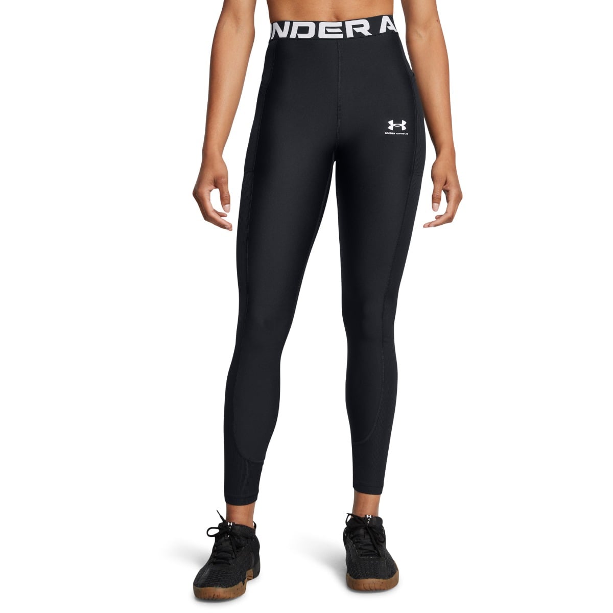 HeatGear Rib Leggings für Frauen in Black - Under Armour