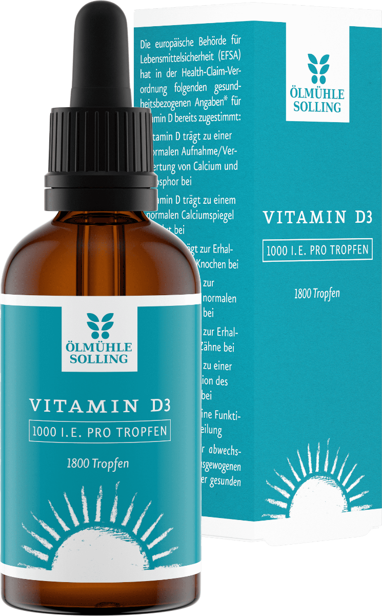 Vitamin D Oil conventional 1000 IU - Ölmühle Solling