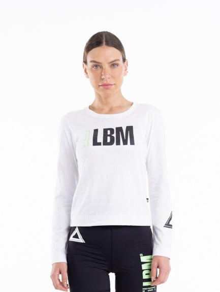 Women‘s Highlight Long Sleeve Top White - LABELLAMAFIA