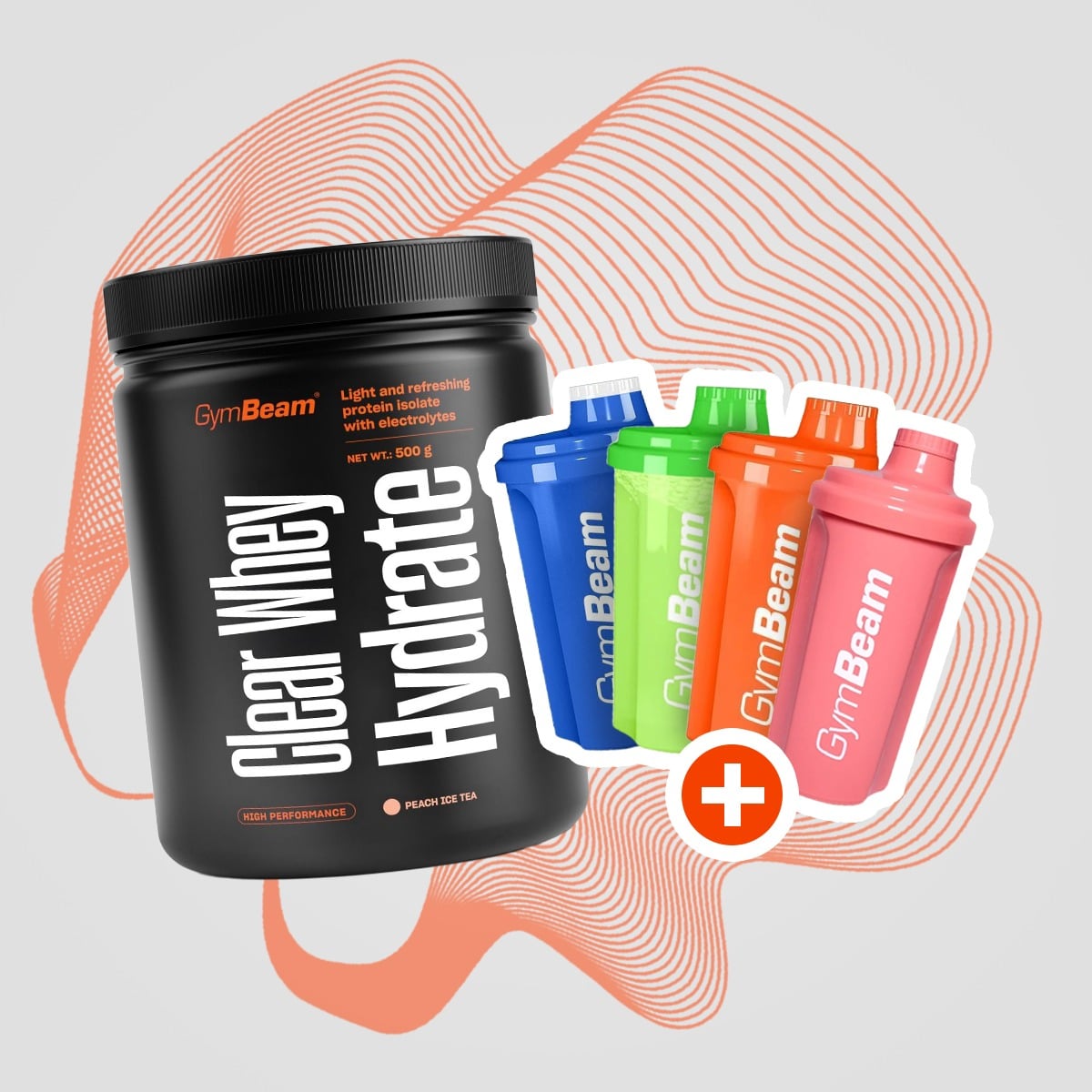 Clear Whey Hydrate - GymBeam + Geschenk