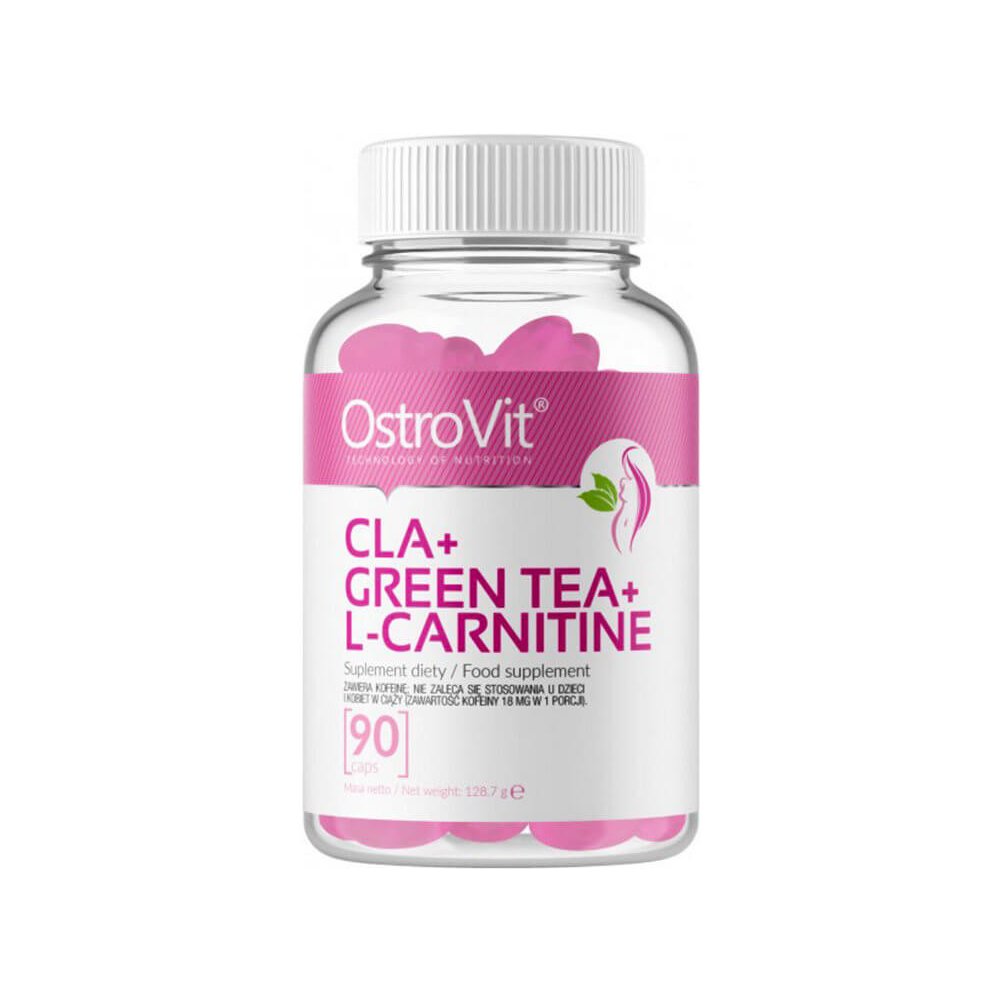 OstroVit CLA + Green Tea + L-Carnitine 90 Kapseln