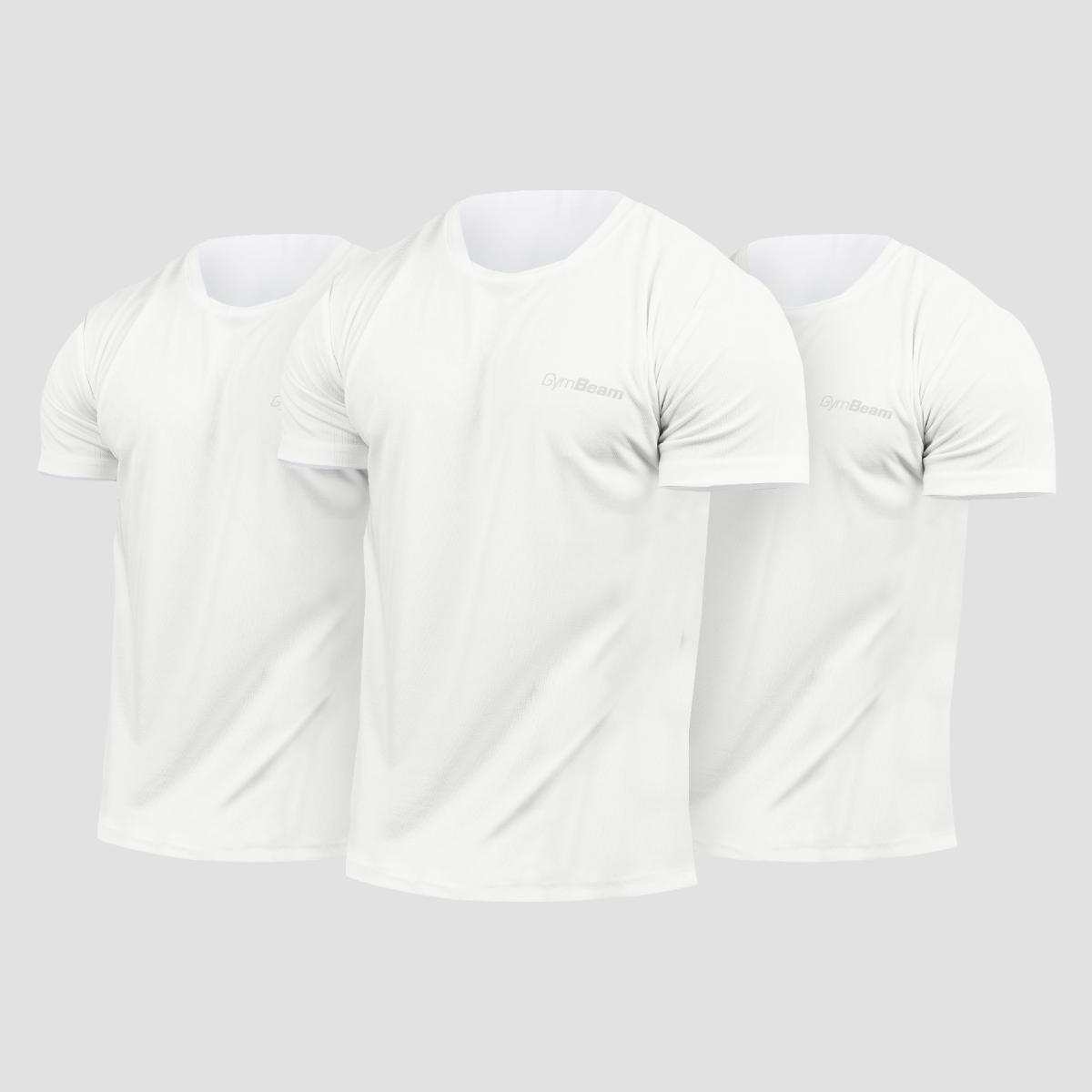 TRN T-Shirt 3Pack in Weiß - GymBeam