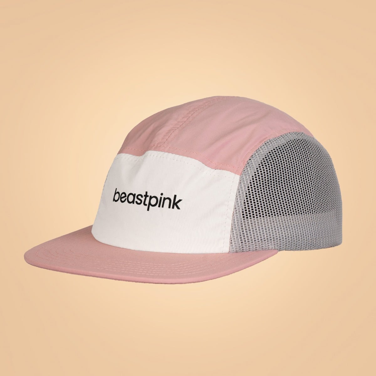 5Panel Cap in Pink - BeastPink