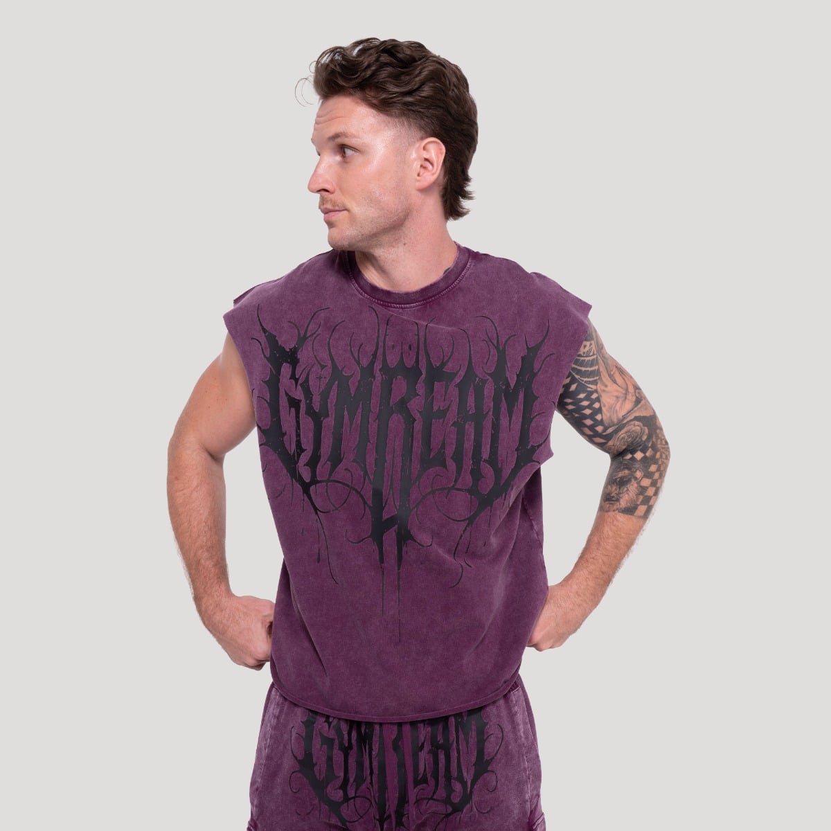 Abyss Tanktop in Raisin - GymBeam
