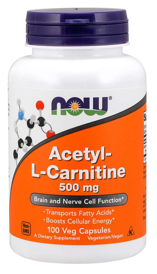Acetyl-L-Carnitine 500 mg - NOW Foods