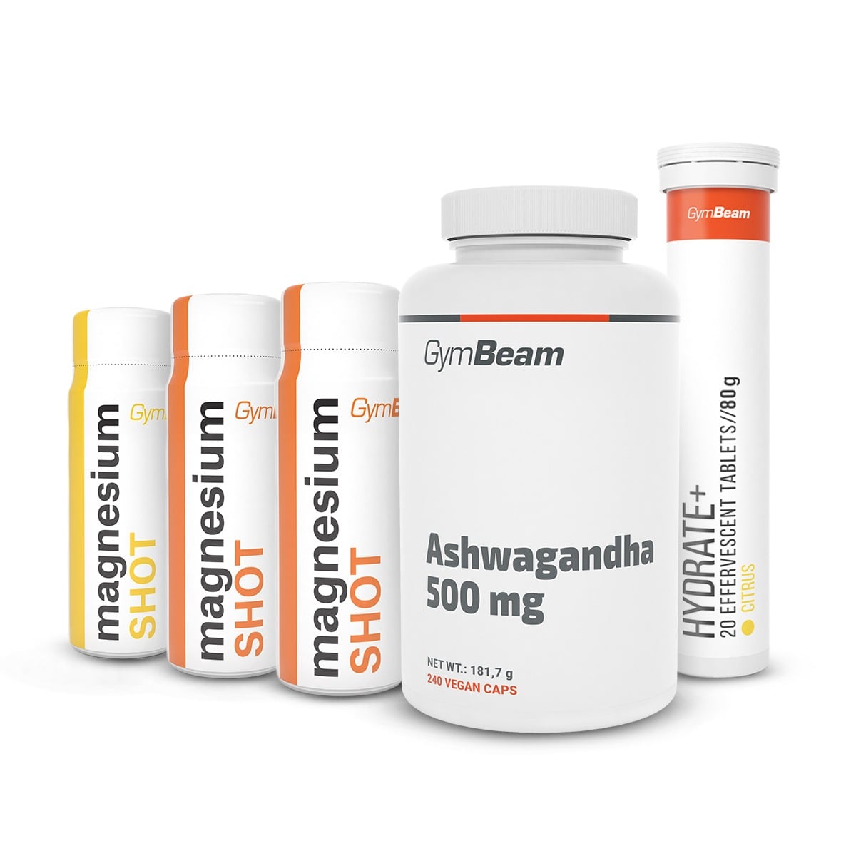 Ashwagandha (500 mg) - GymBeam + Geschenk