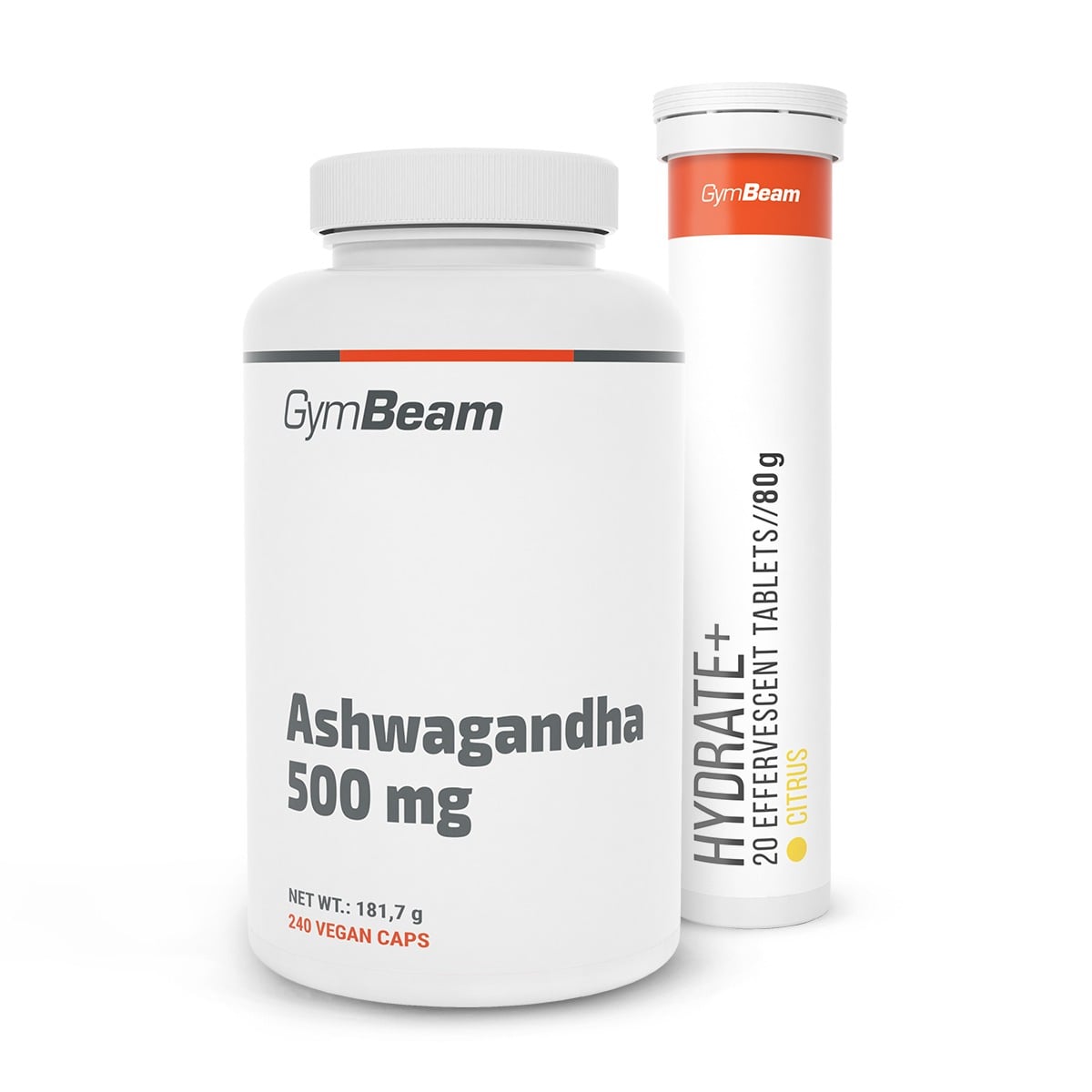 Ashwagandha (500 mg) - GymBeam + Geschenk