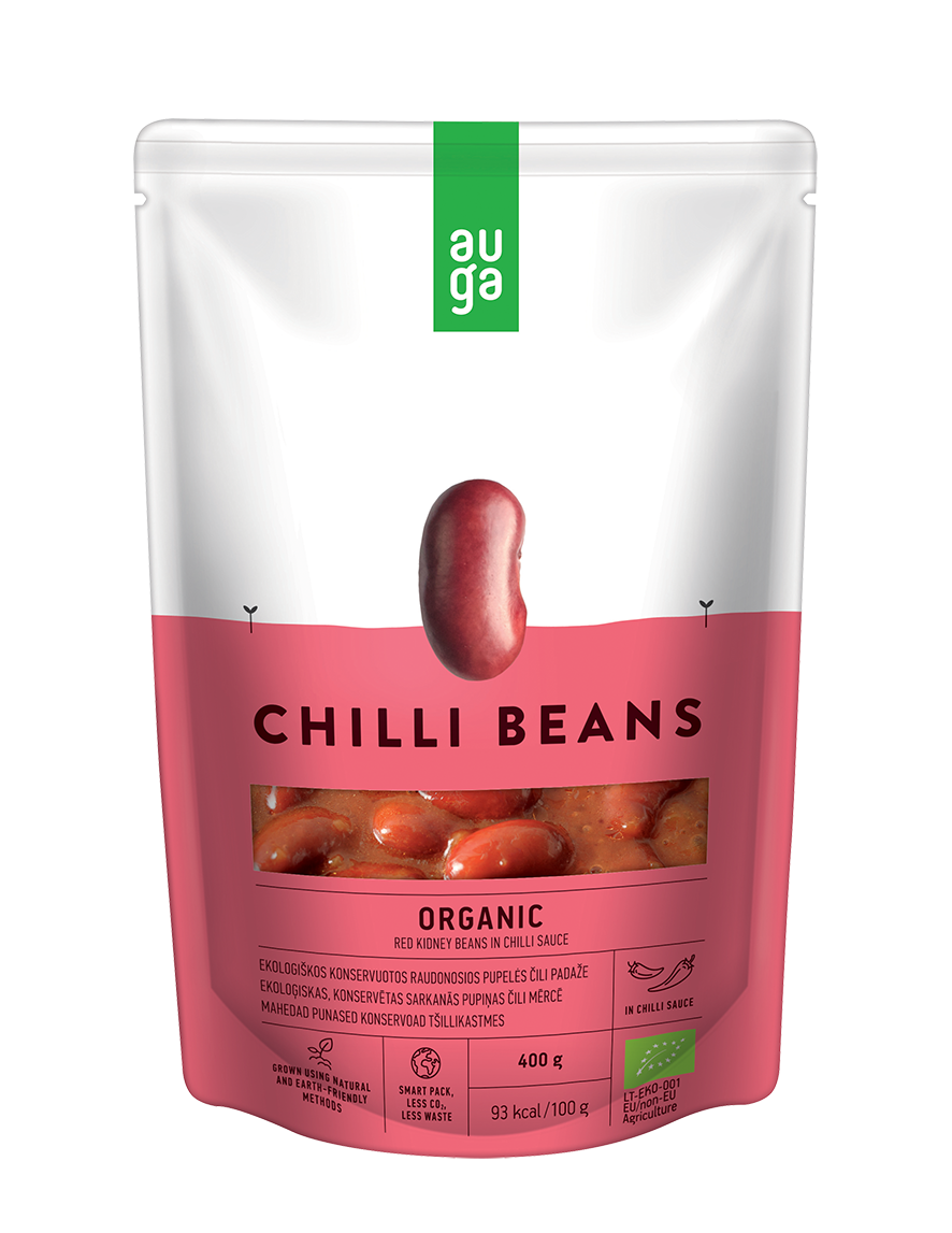 BIO rote Bohne in Chilli Sauße - Auga 
