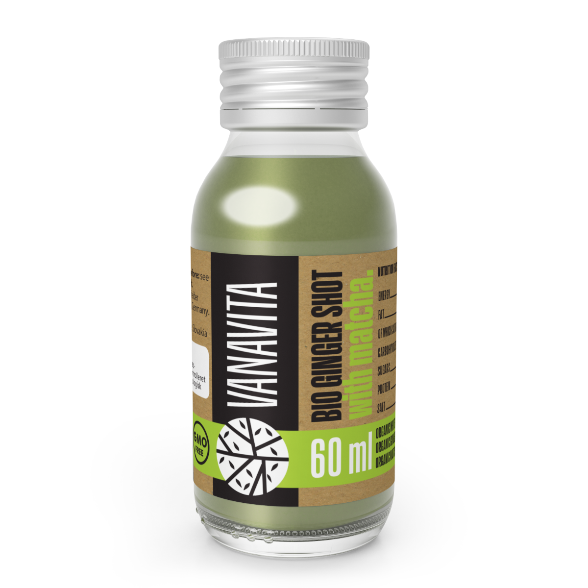 BIO Ingwershot mit Matcha - VanaVita