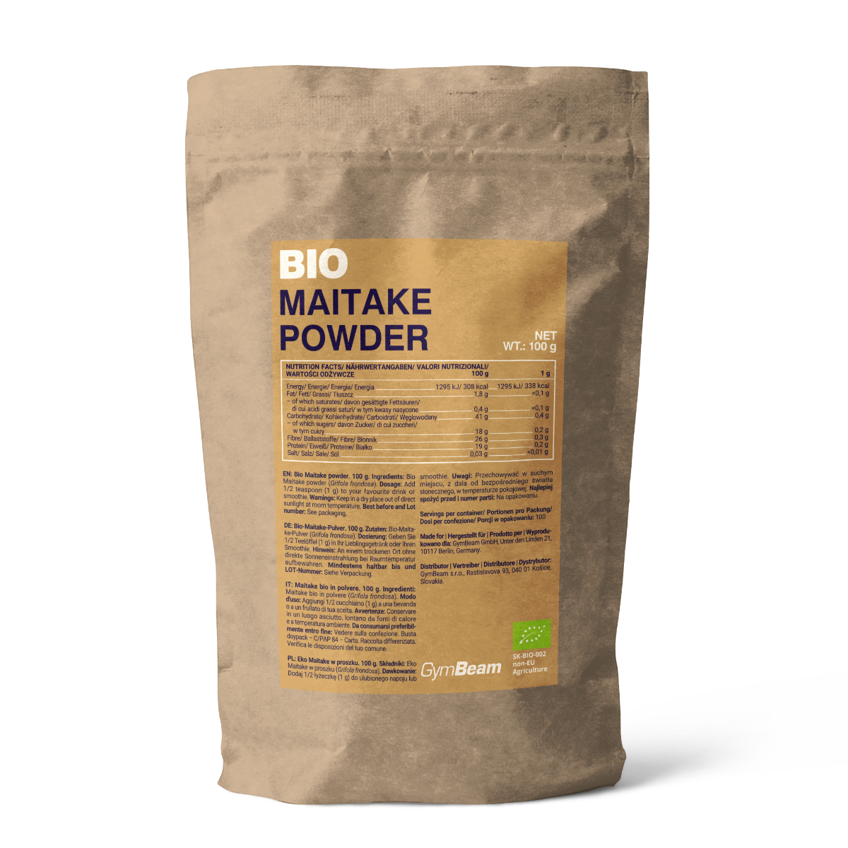 BIO Maitake Pulver - GymBeam